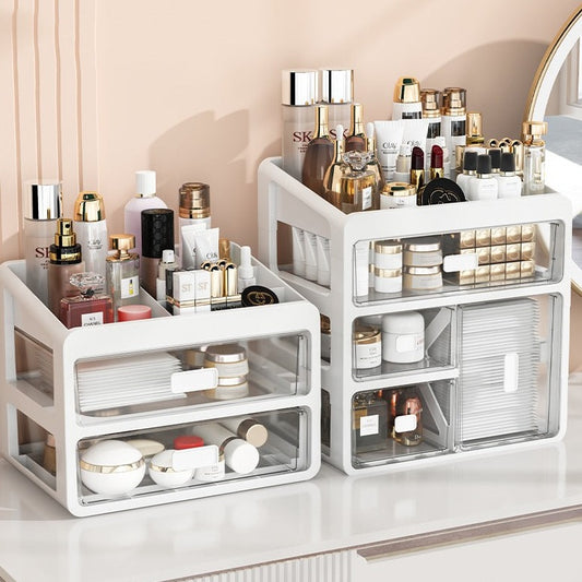 Multifunctional Cosmetic Makeup Storage Organizer Drawer Container Box