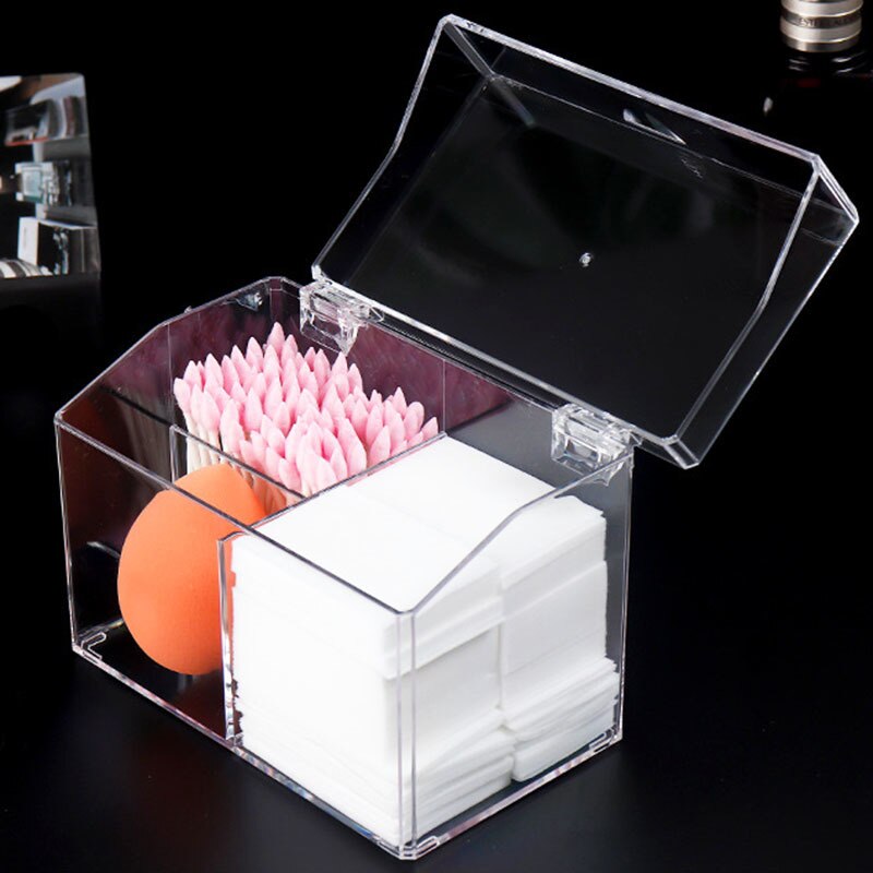 Clear Multifunctional Cosmetic Accessories Organizer Storage Holder Box