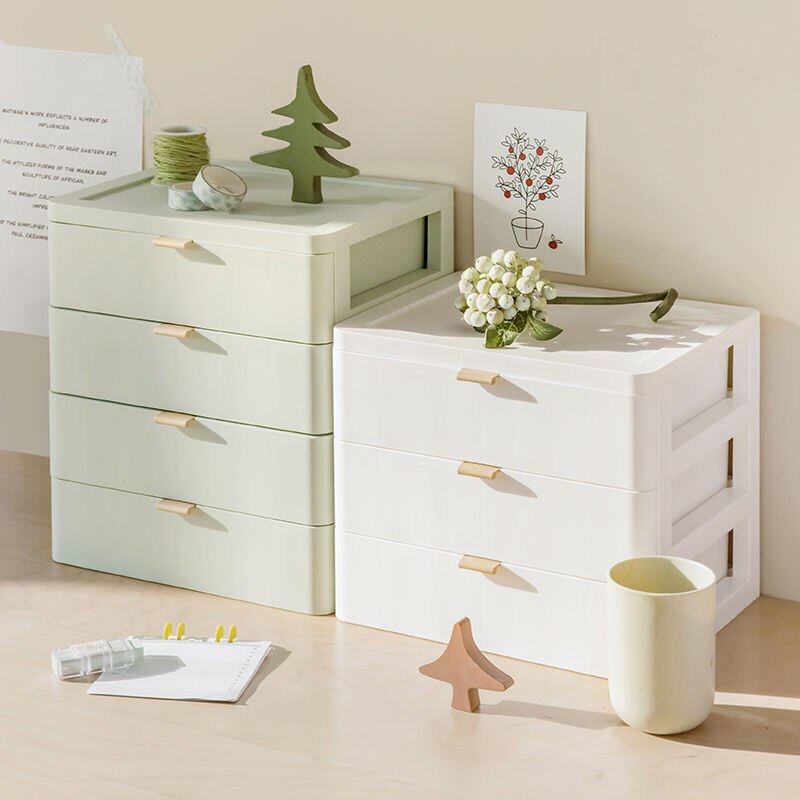 Desktop deals drawers white