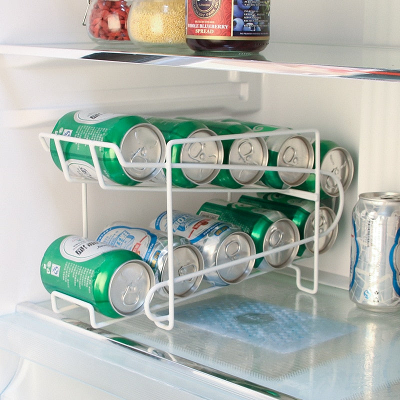 Can Beverage Organizing Storage Rack