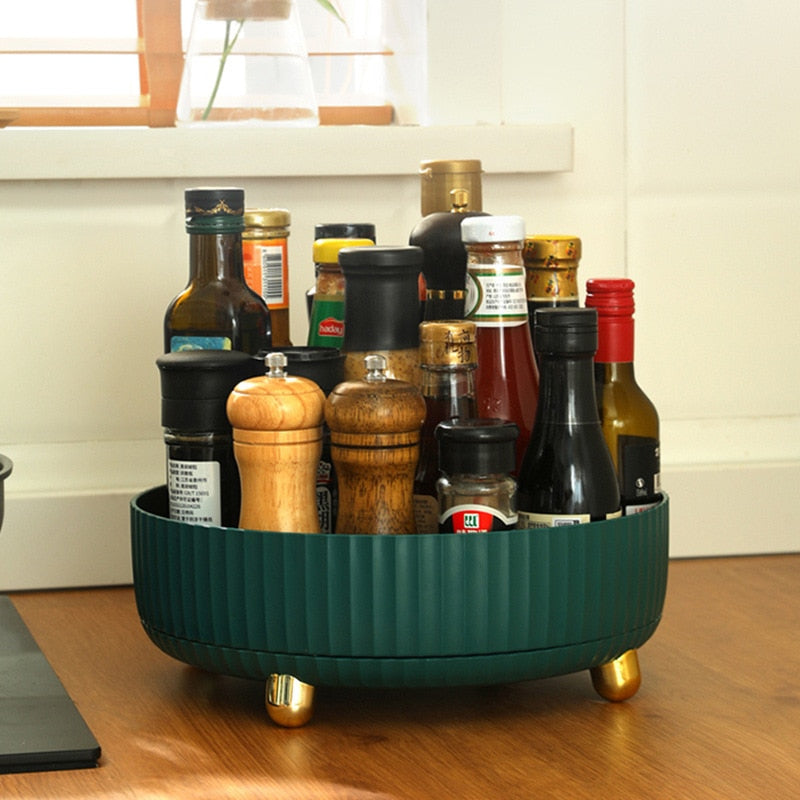 Aesthetic Rotating Storage Organizer