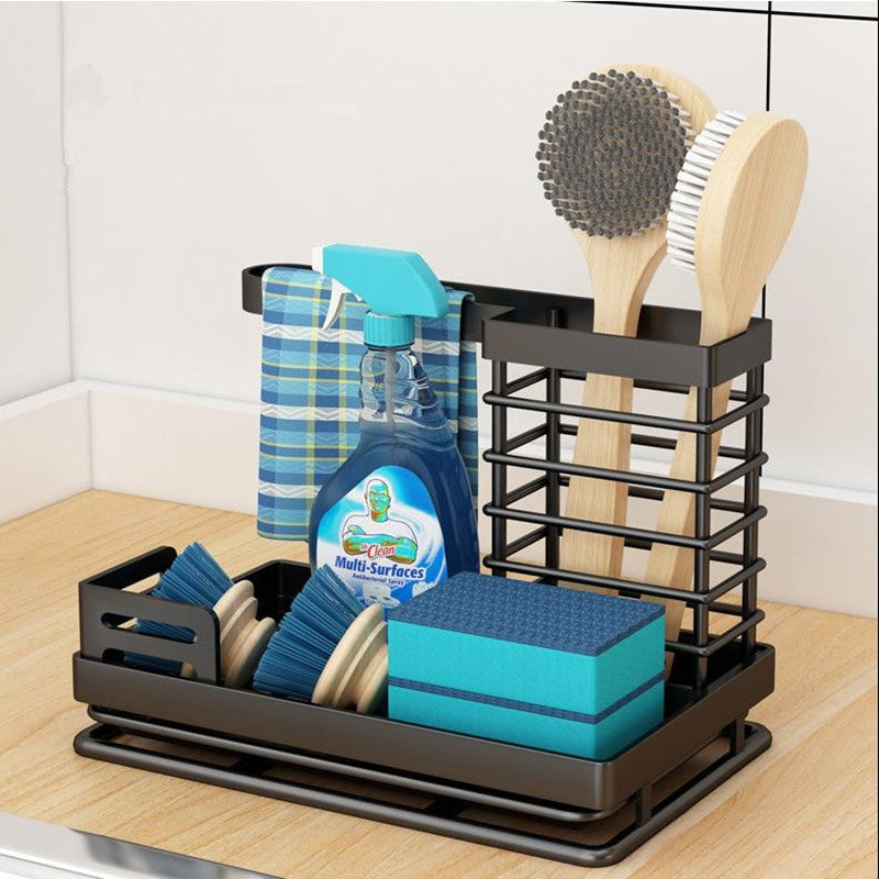 Sleek Kitchen Sink Caddy Holder Organizer