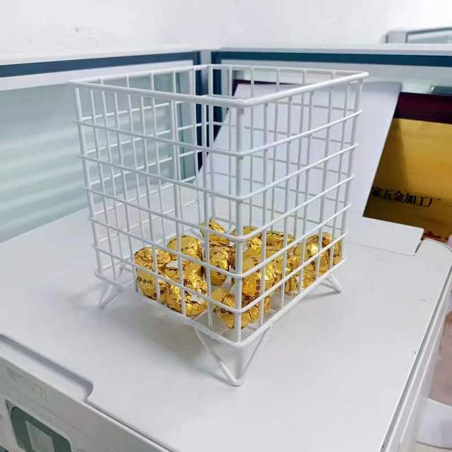 Small Metal Storage Basket