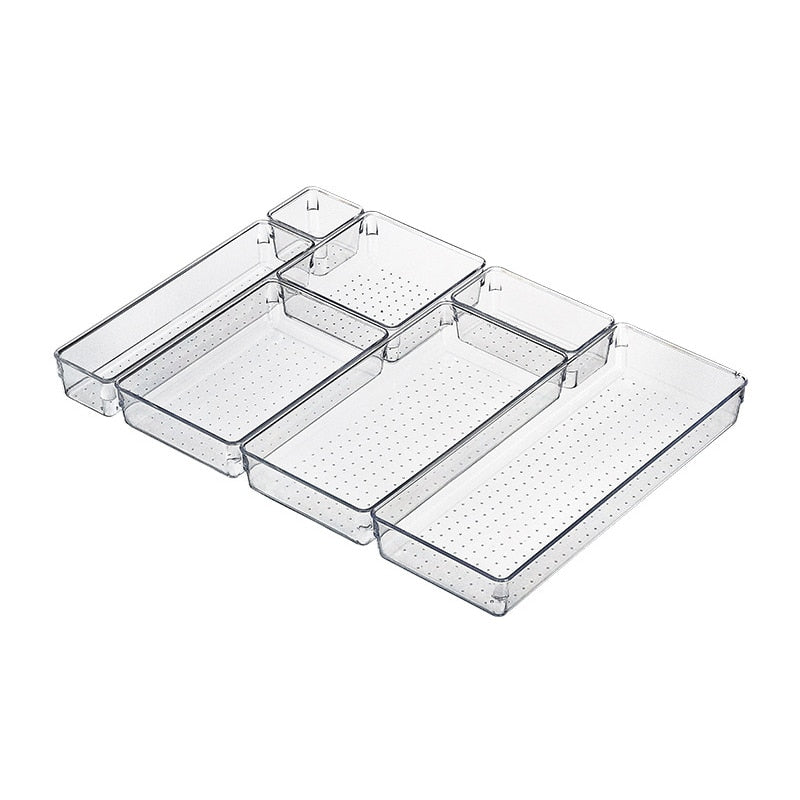 Clear Acrylic Drawer Storage Organizers