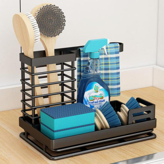 Sleek Kitchen Sink Caddy Holder Organizer