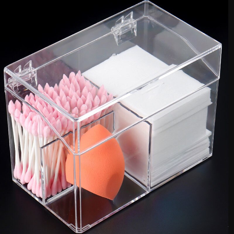 Clear Multifunctional Cosmetic Accessories Organizer Storage Holder Box