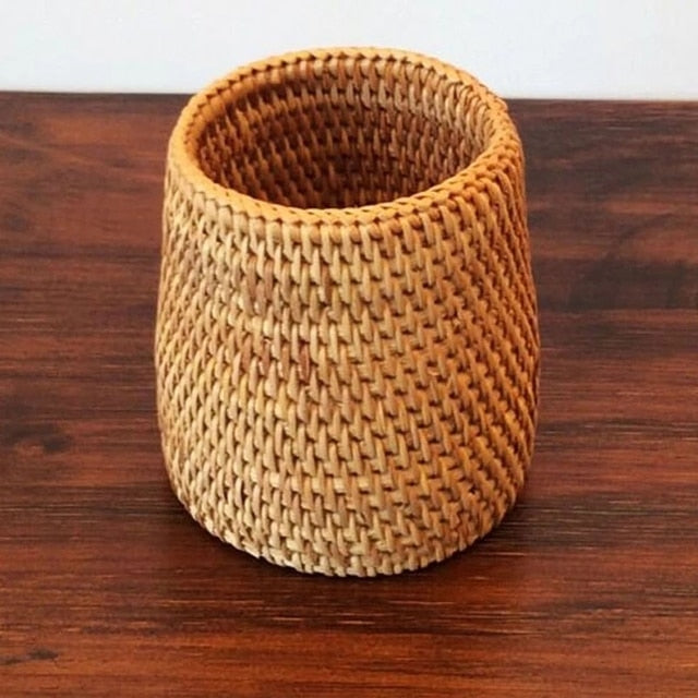 Rattan Kitchen Utensil Holder