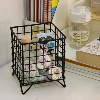 Small Metal Storage Basket