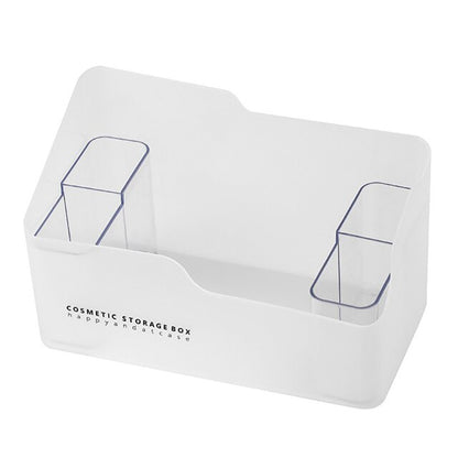 Frosted Cosmetic Storage Organizer Tray Box