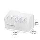 Frosted Cosmetic Storage Organizer Tray Box