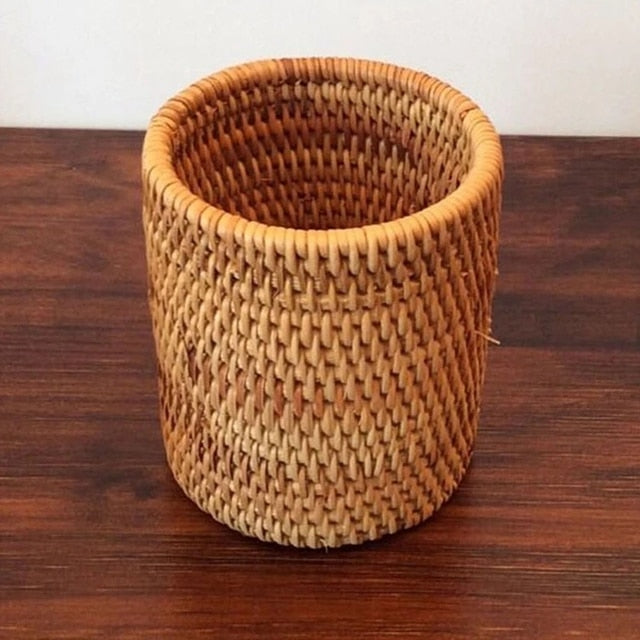 Rattan Kitchen Utensil Holder