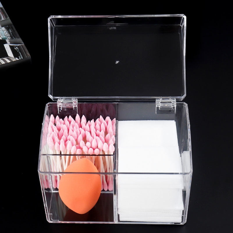 Clear Multifunctional Cosmetic Accessories Organizer Storage Holder Box