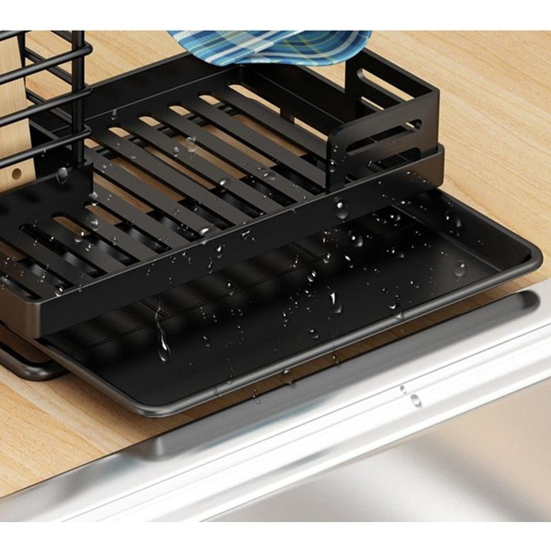 Sleek Kitchen Sink Caddy Holder Organizer