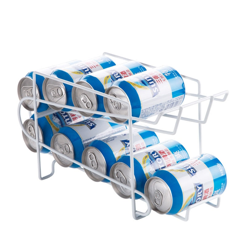 Can Beverage Organizing Storage Rack