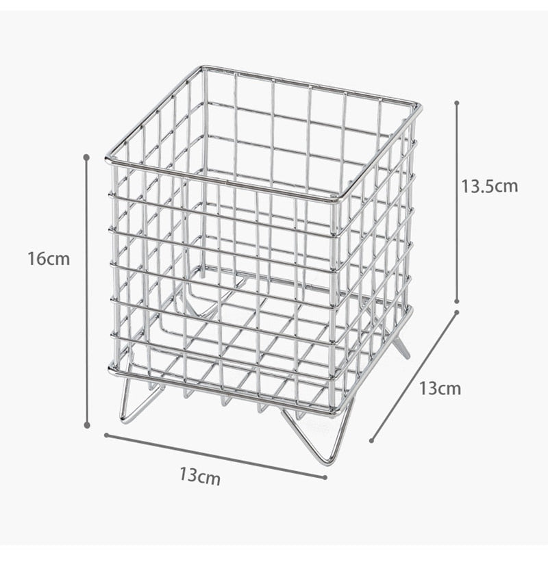 Small Metal Storage Basket