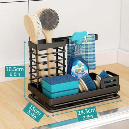 Sleek Kitchen Sink Caddy Holder Organizer