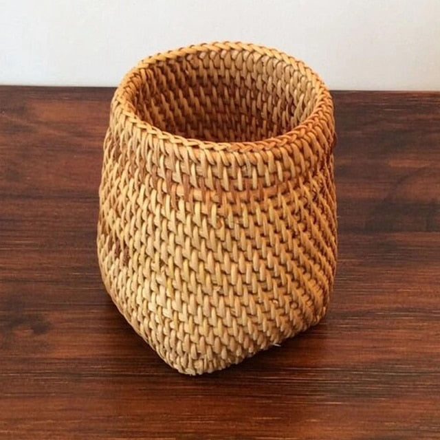 Rattan Kitchen Utensil Holder