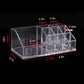 9 Grid Clear Acrylic Cosmetic Makeup Organizer Storage Case