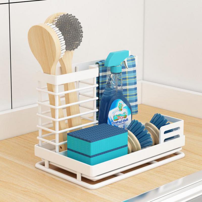 Sleek Kitchen Sink Caddy Holder Organizer