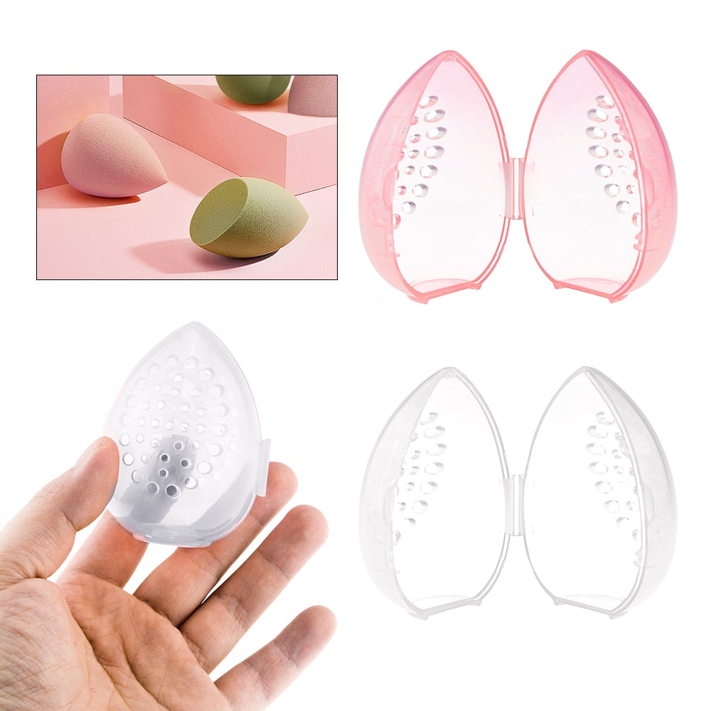 Cosmetic Makeup Beauty Sponge Dry Storage Case