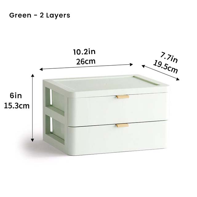 Mini Desktop Drawer Organizer Storage Box