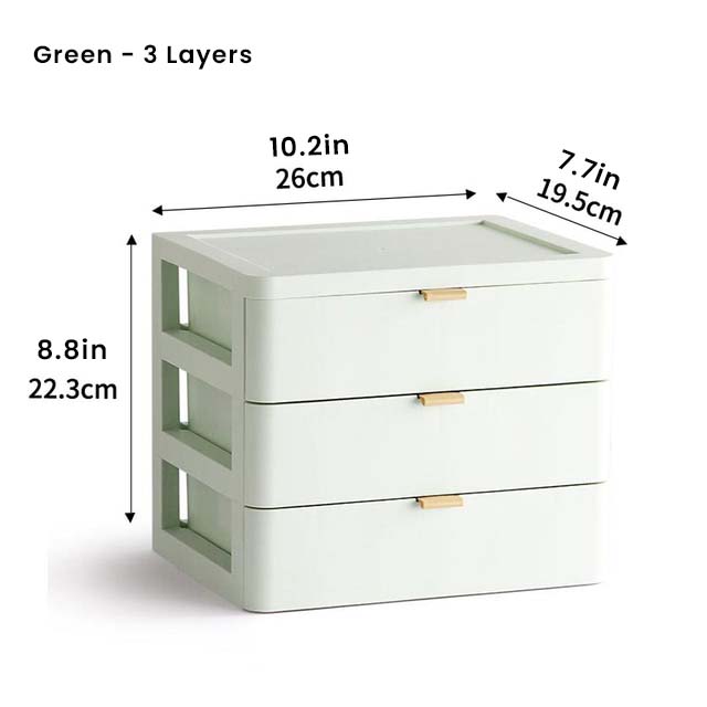 Mini Desktop Drawer Organizer Storage Box