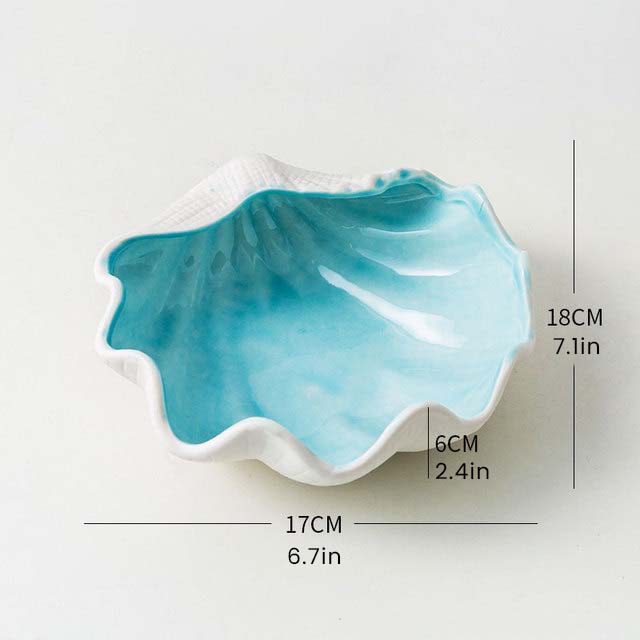 Sea Shell Ceramic Jewelry Dish – yesmoodco