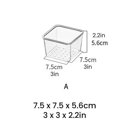 Clear Acrylic Drawer Storage Organizers